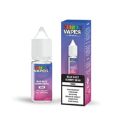 Fruity Juice Nic Salt 10ml Blue Razz Gummy Bear – smooth 10mg vape juice with balanced 50/50 VG PG blend for rich flavor